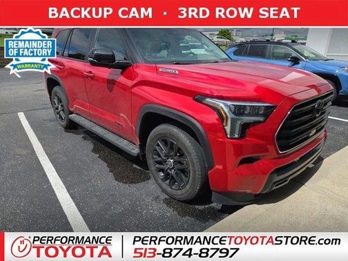 Red 2024 Toyota Sequoia Limited