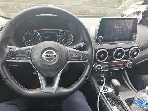 Aspen White 2020 Nissan Sentra SR