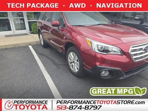 Venetian Red Pearl 2016 Subaru Outback 2.5i Premium