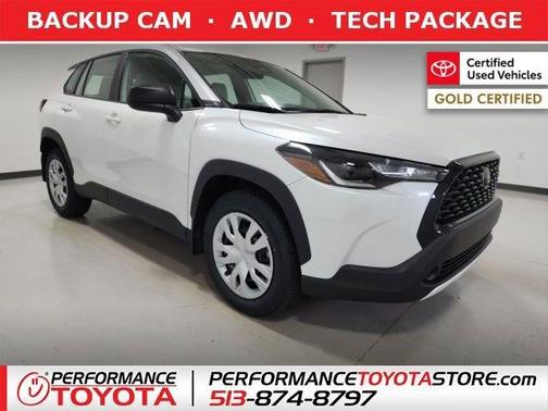 Wind Chill Pearl 2023 Toyota Corolla Cross L