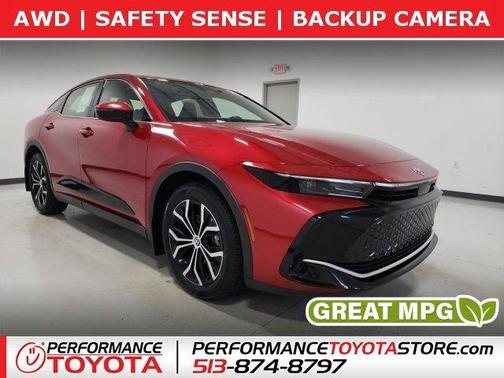 Red 2023 Toyota Crown XLE