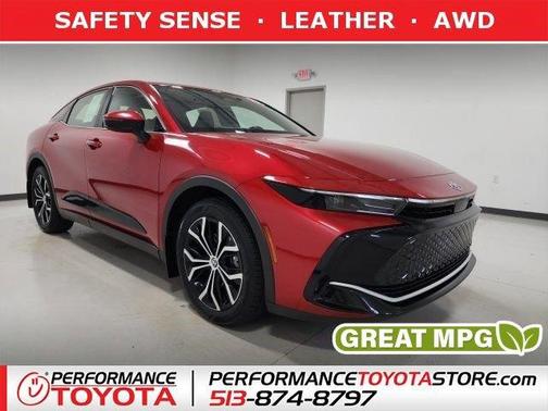 Red 2023 Toyota Crown XLE