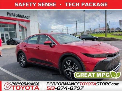 Red 2023 Toyota Crown XLE