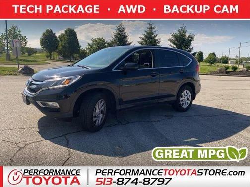 Crystal Black Pearl 2015 Honda CR-V EX