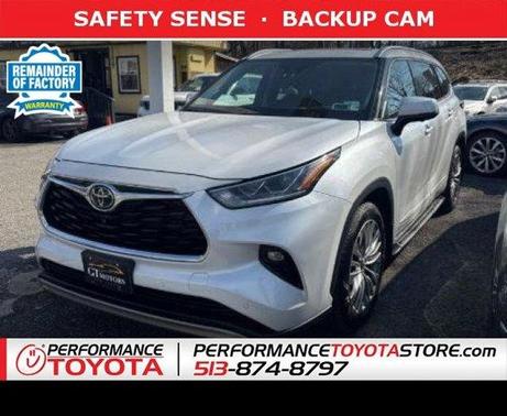 Wind Chill Pearl 2023 Toyota Highlander Platinum