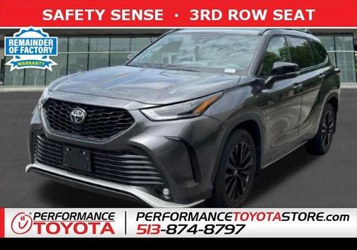 Magnetic Gray Metallic 2024 Toyota Highlander XSE