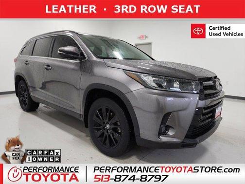 Predawn Gray Mica 2019 Toyota Highlander SE