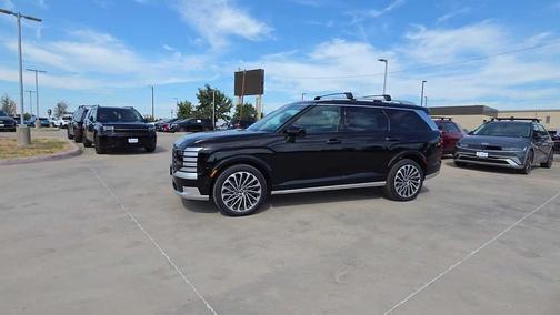 Abyss Black Pearl 2027 Hyundai Palisade Hybrid Calligraphy