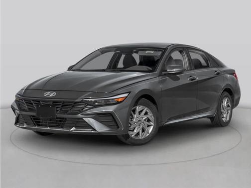 Serenity White 2026 Hyundai ELANTRA HEV Blue