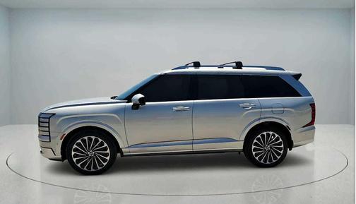 Typhoon Silver Metallic 2026 Hyundai Palisade Hybrid Calligraphy