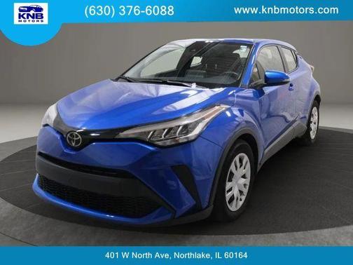 Blue 2020 Toyota C-HR LE