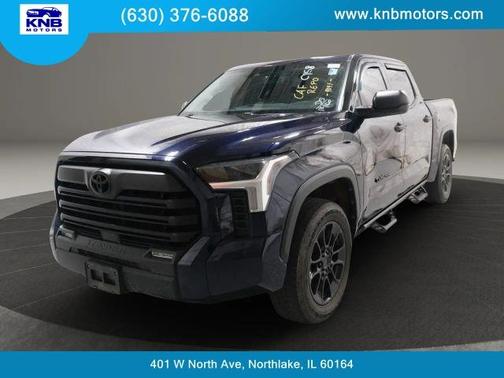 Blue 2023 Toyota Tundra SR5