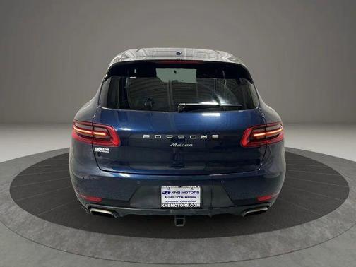 Blue 2017 Porsche Macan Base