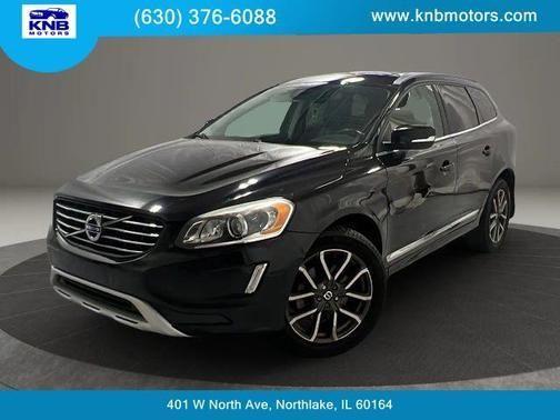 Black 2017 Volvo XC60 T6 Dynamic
