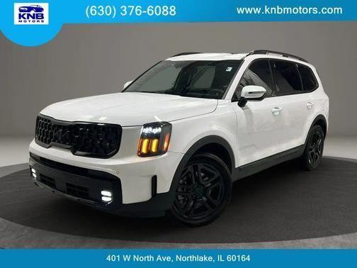 White 2025 Kia Telluride SX-Prestige X-Line