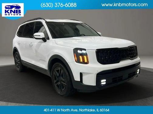 Glacial White Pearl 2025 Kia Telluride SX-Prestige X-Line