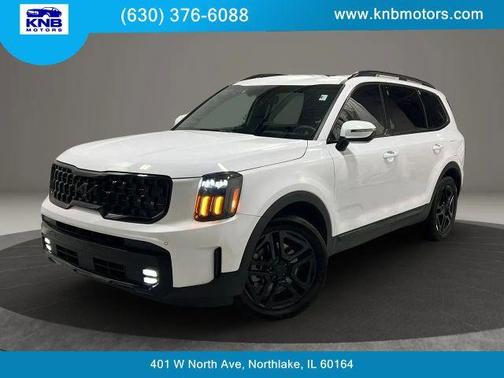 Glacial White Pearl 2025 Kia Telluride SX-Prestige X-Line