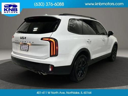 Glacial White Pearl 2025 Kia Telluride SX-Prestige X-Line