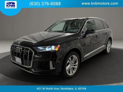 Orca Black Metallic 2020 Audi Q7 55 Premium Plus