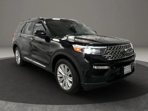 Black 2021 Ford Explorer Limited