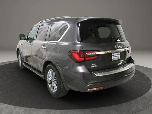 Gray 2024 INFINITI QX80 Luxe