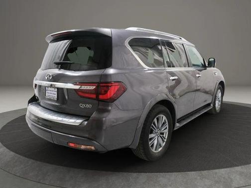 Gray 2024 INFINITI QX80 Luxe