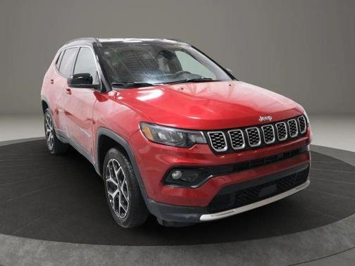 Red 2025 Jeep Compass Limited