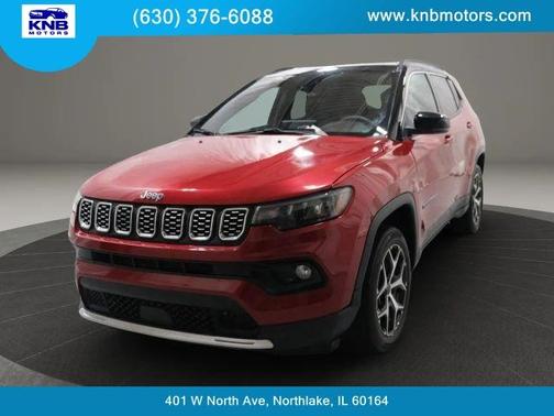 Red 2025 Jeep Compass Limited