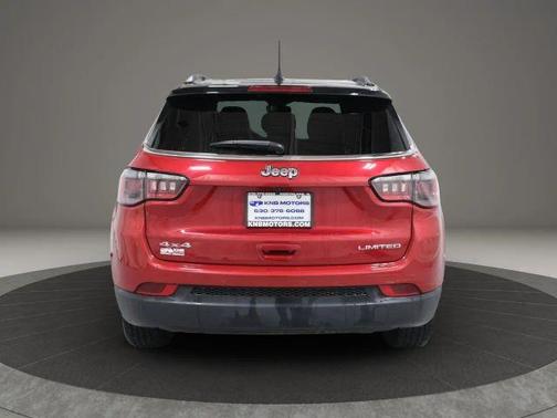 Red 2025 Jeep Compass Limited