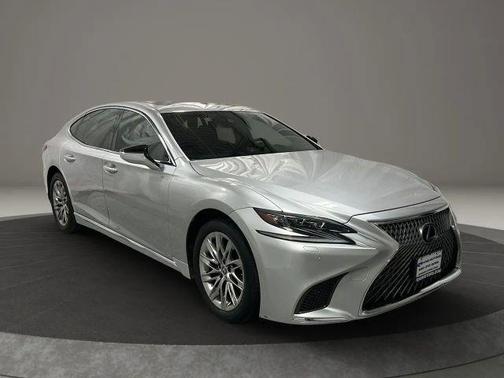 Silver 2018 Lexus LS 500h Base