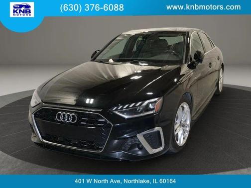 Mythos Black Metallic 2023 Audi A4 45 S line quattro Premium