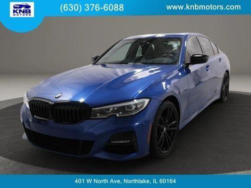 Blue 2021 BMW 330 i