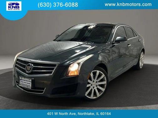 Phantom Gray Metallic 2014 Cadillac ATS 2.0L Turbo Luxury