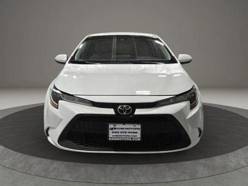 White 2021 Toyota Corolla LE