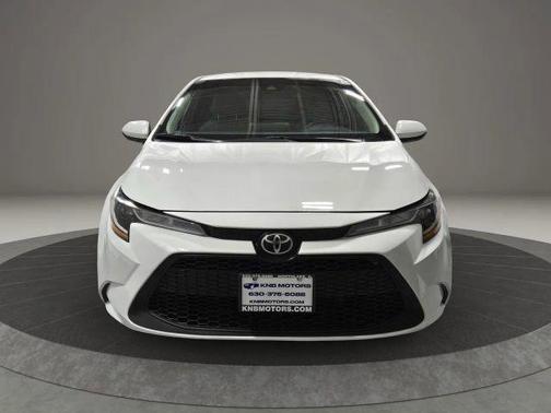 White 2021 Toyota Corolla LE