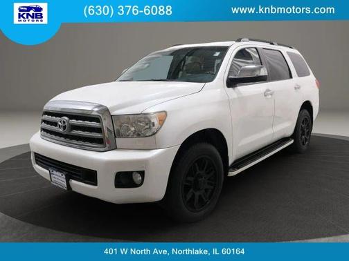 Blizzard Pearl 2014 Toyota Sequoia Platinum