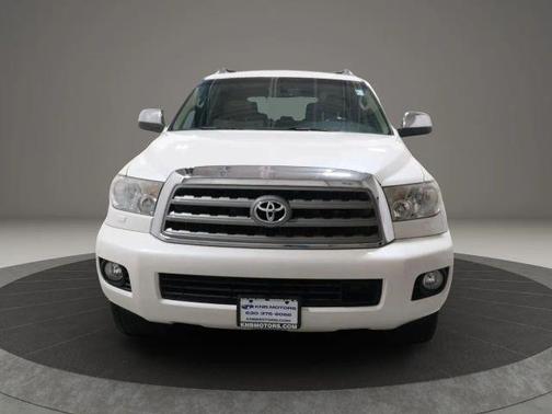 Blizzard Pearl 2014 Toyota Sequoia Platinum