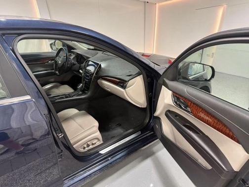 Dark Adriatic Blue Metallic 2017 Cadillac ATS 2.0L Turbo Luxury