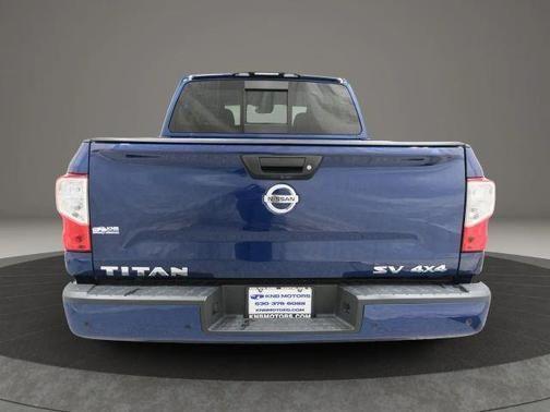 Deep Blue Pearl 2021 Nissan Titan SV