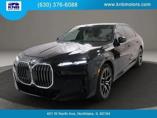 Black Sapphire Metallic 2023 BMW 760 760i xDrive