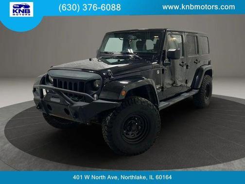 Black Clearcoat 2015 Jeep Wrangler Unlimited Sahara