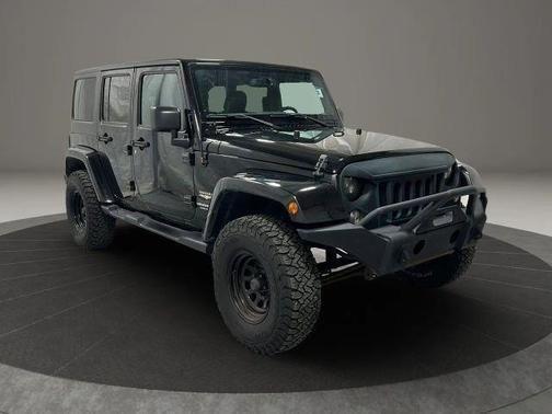 Black 2015 Jeep Wrangler Unlimited Sahara