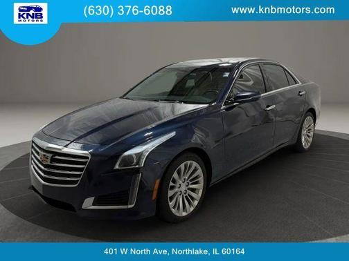 Dark Adriatic Blue Metallic 2019 Cadillac CTS 2.0L Turbo Luxury