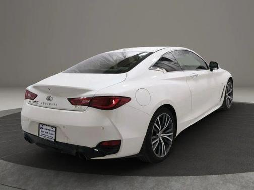 White 2019 INFINITI Q60 3.0t LUXE