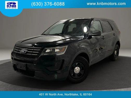 Shadow Black 2018 Ford Utility Police Interceptor Base