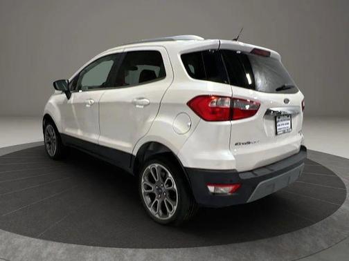 White Platinum Clearcoat Metallic 2019 Ford EcoSport Titanium