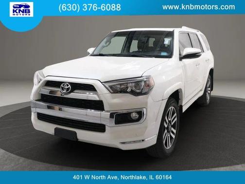 White 2019 Toyota 4Runner Limited