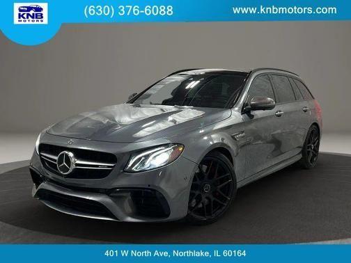 Gray 2019 Mercedes-Benz E-Class E 63 AMG 4MATIC