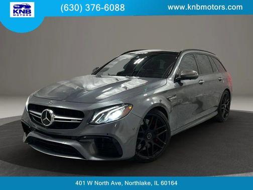 Gray 2019 Mercedes-Benz E-Class E 63 AMG 4MATIC