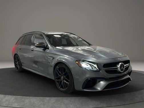 Gray 2019 Mercedes-Benz E-Class E 63 AMG 4MATIC
